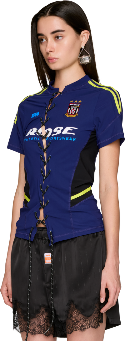 Martine Rose Lace Up Football T-shirt