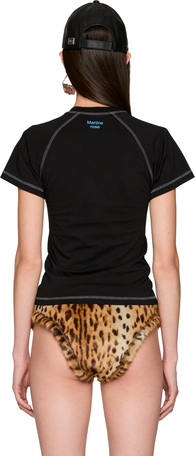 Martine Rose Raglan Shrunken T-Shirt