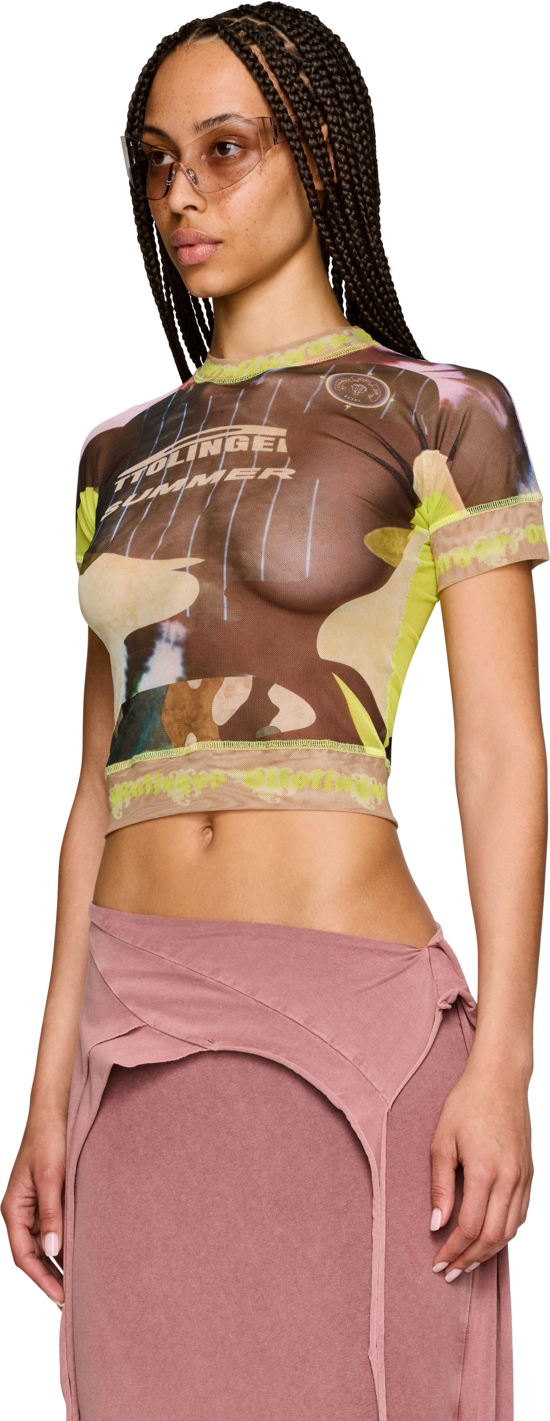 Ottolinger Camo Mesh T-Shirt