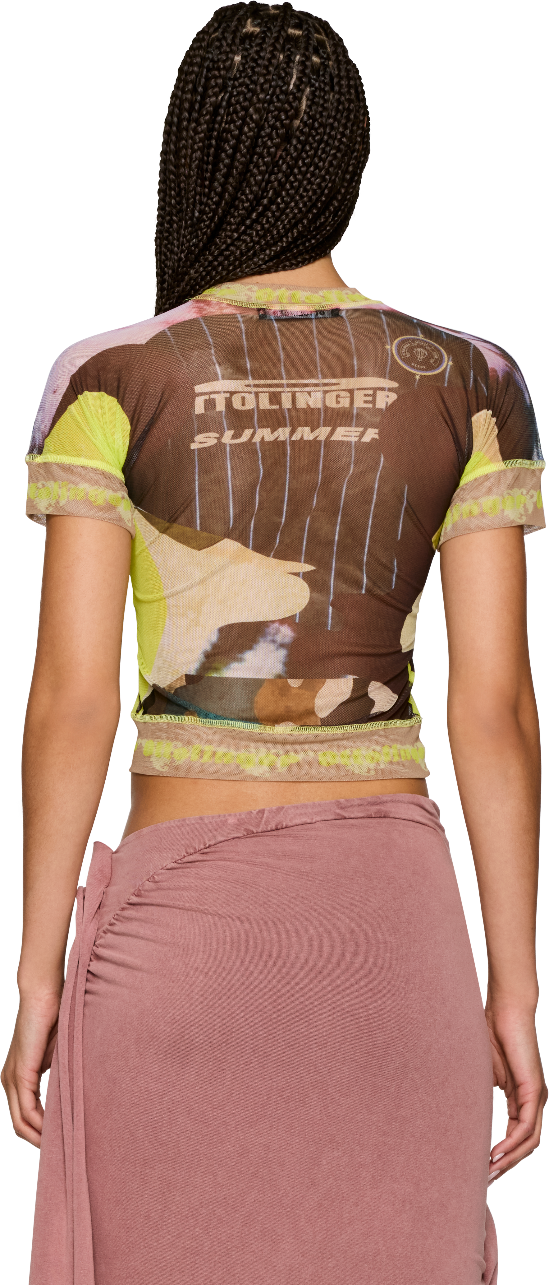 Ottolinger Camo Mesh T-Shirt