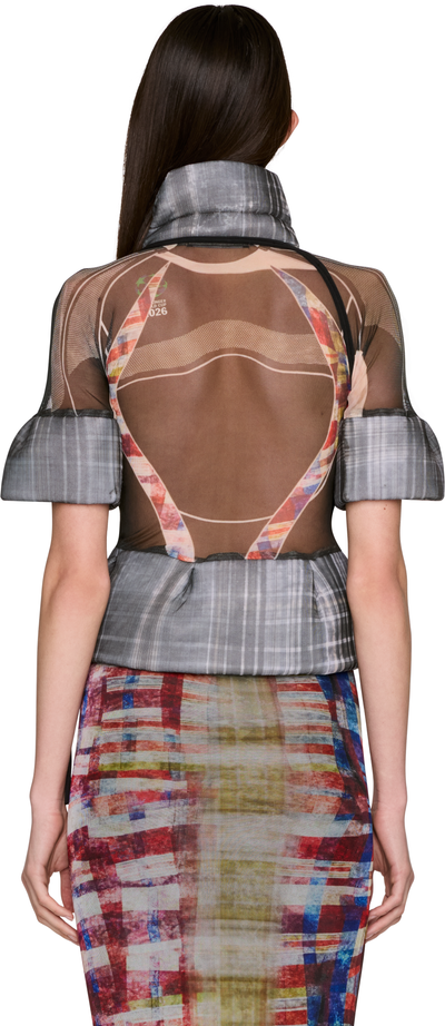 Ottolinger Mesh Padded Blouse