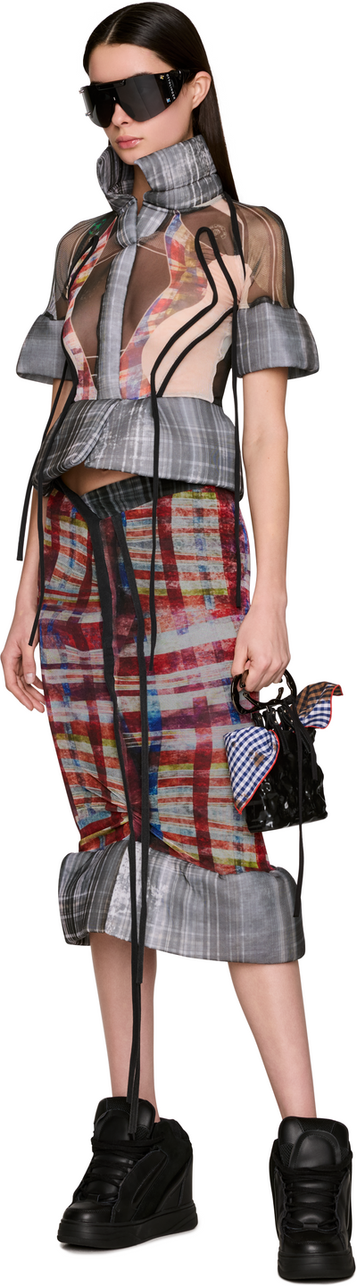 Ottolinger Mesh Padded Blouse