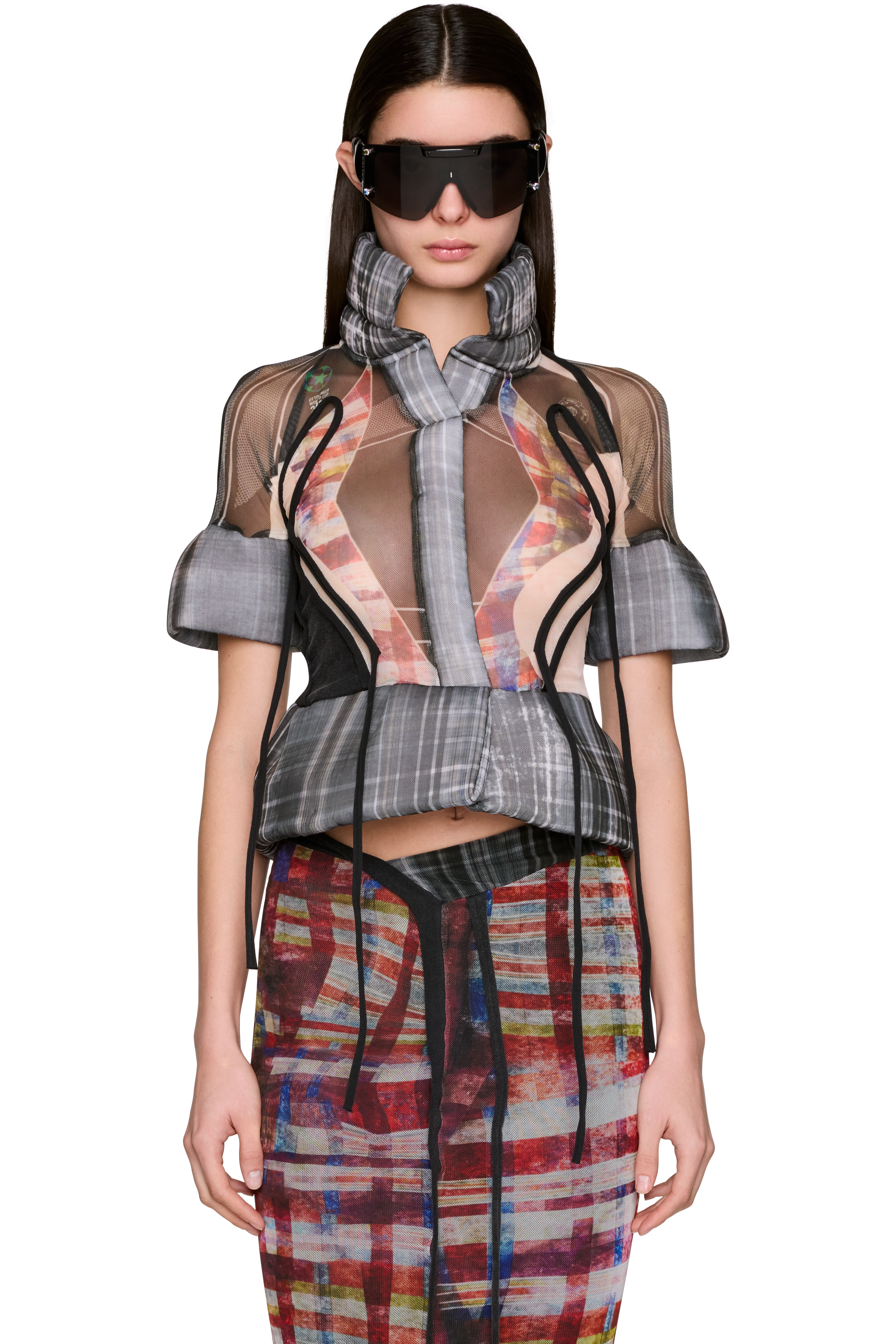 Picture of Mesh Padded Blouse