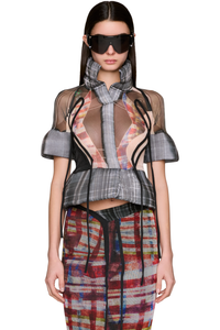 Picture of Mesh Padded Blouse