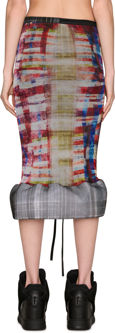 Ottolinger Mesh Padded Midi Skirt