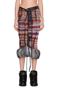 Picture of Mesh Padded Midi Skirt