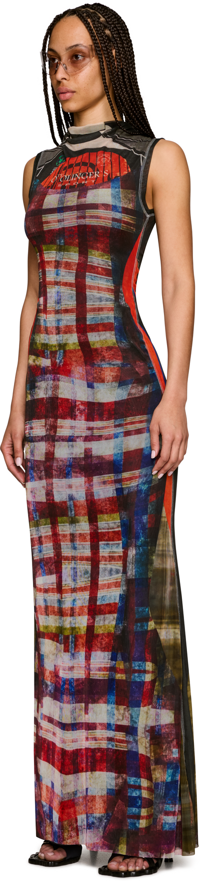 Ottolinger Mesh Maxi Dress