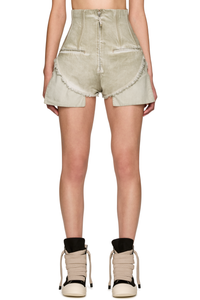 Picture of DRKSHDW Temple Dirt Cutoff Denim Shorts