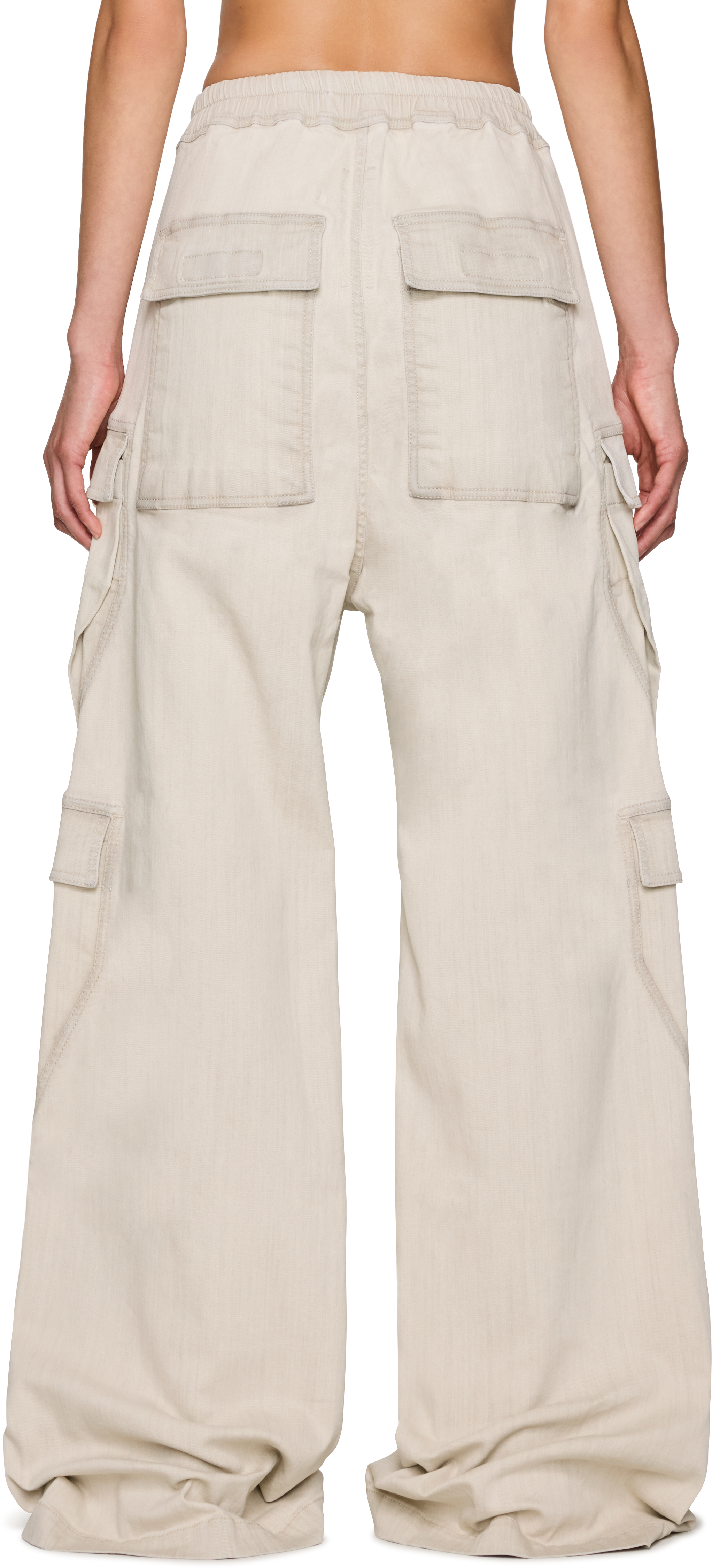 Rick Owens DRKSHDW Temple Double Cargo Jumbo Belas Denim Pants
