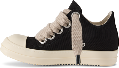 Rick Owens DRKSHDW Temple Jumbolace Low Denim Sneakers