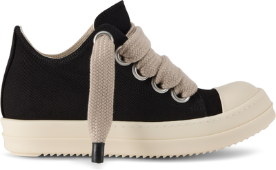 Rick Owens DRKSHDW Temple Jumbolace Low Denim Sneakers
