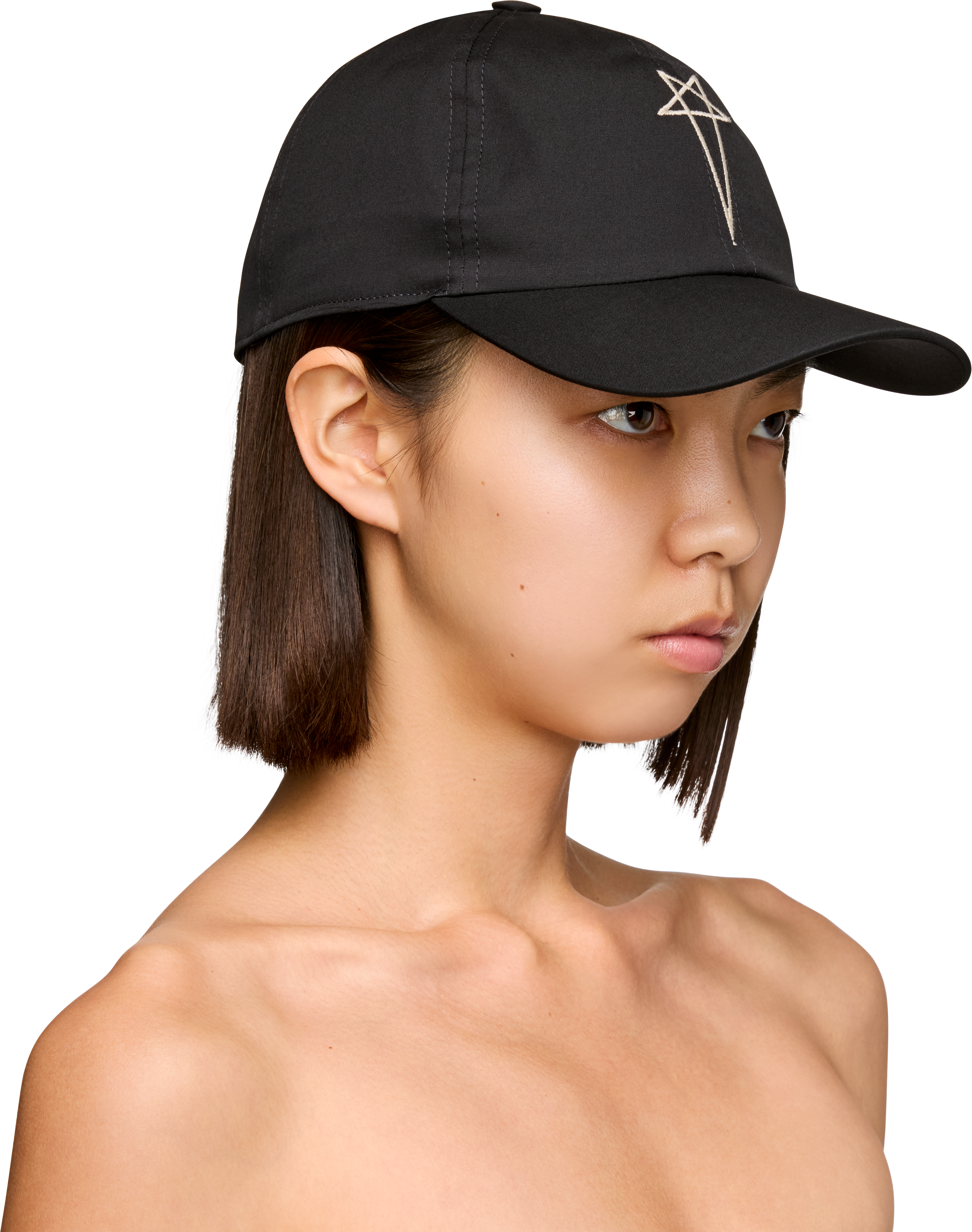 Rick Owens DRKSHDW Temple Baseball Cap