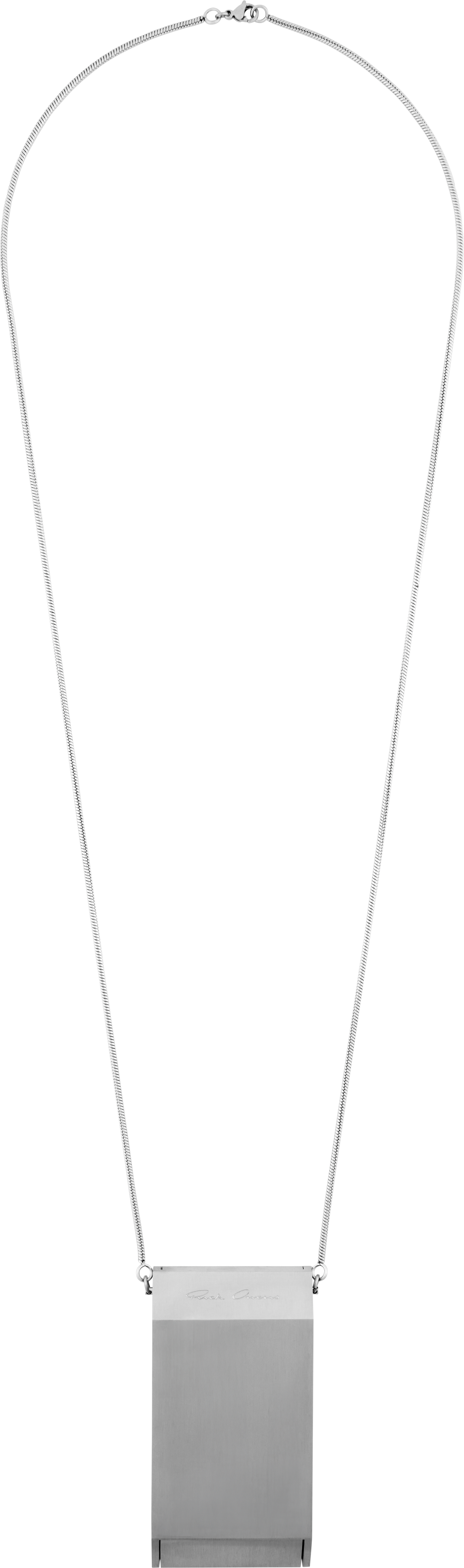 Rick Owens Temple Portable Ashtray Necklace