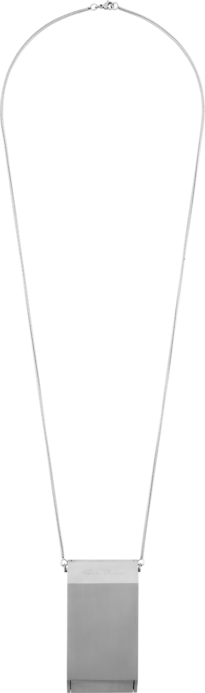 Rick Owens Temple Portable Ashtray Necklace