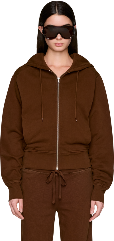Entire Studios Slim Zip Up Hoodie