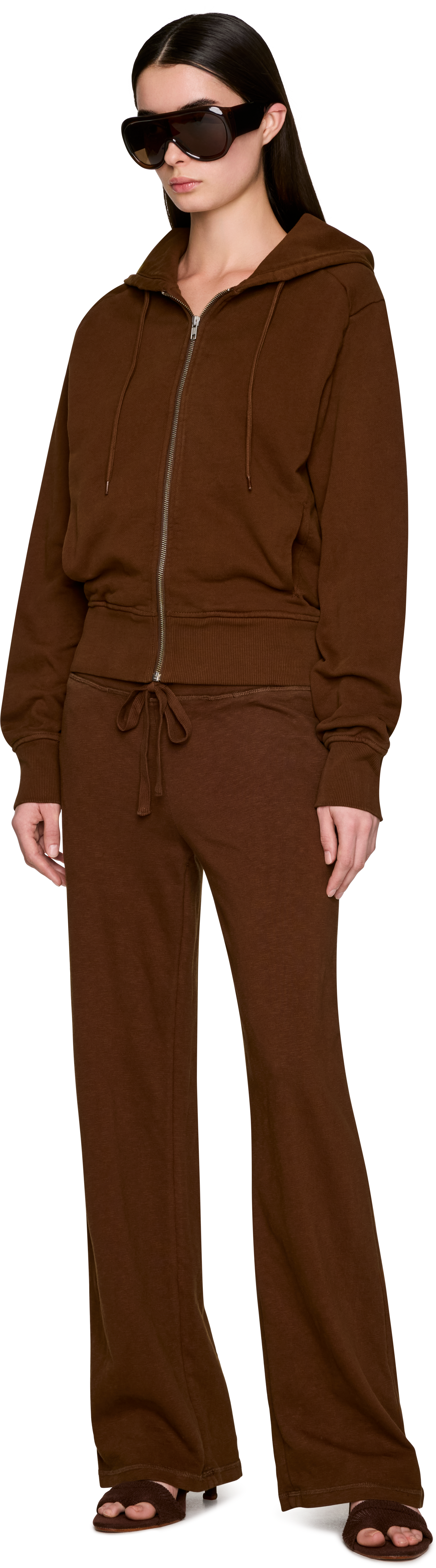 Entire Studios Slim Zip Up Hoodie