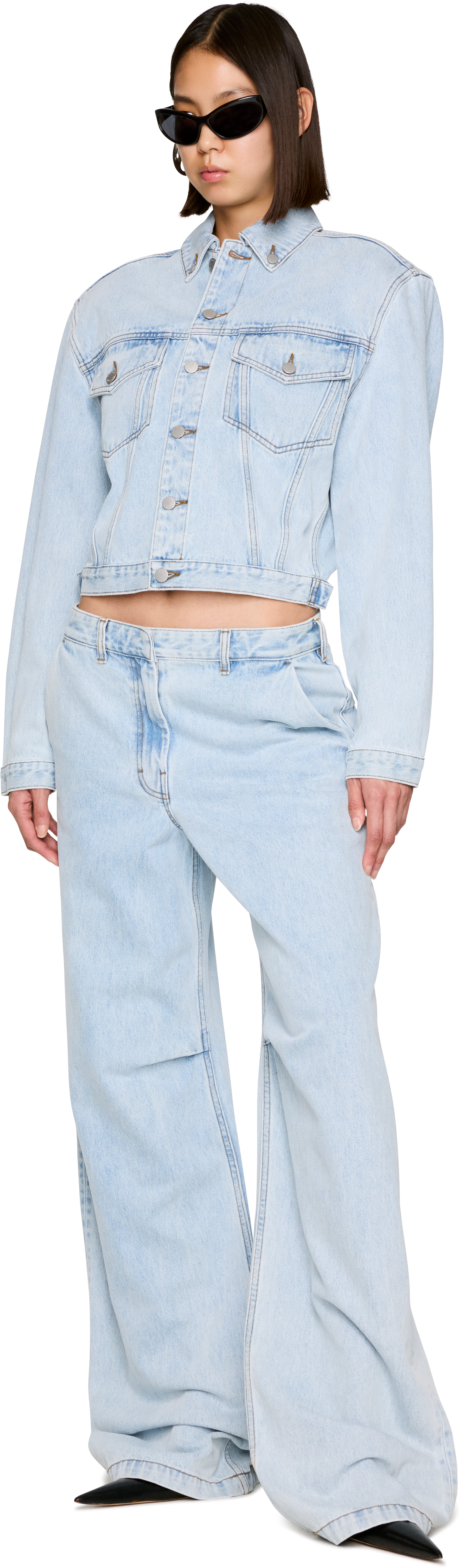 Entire Studios Shrunken Denim Jacket