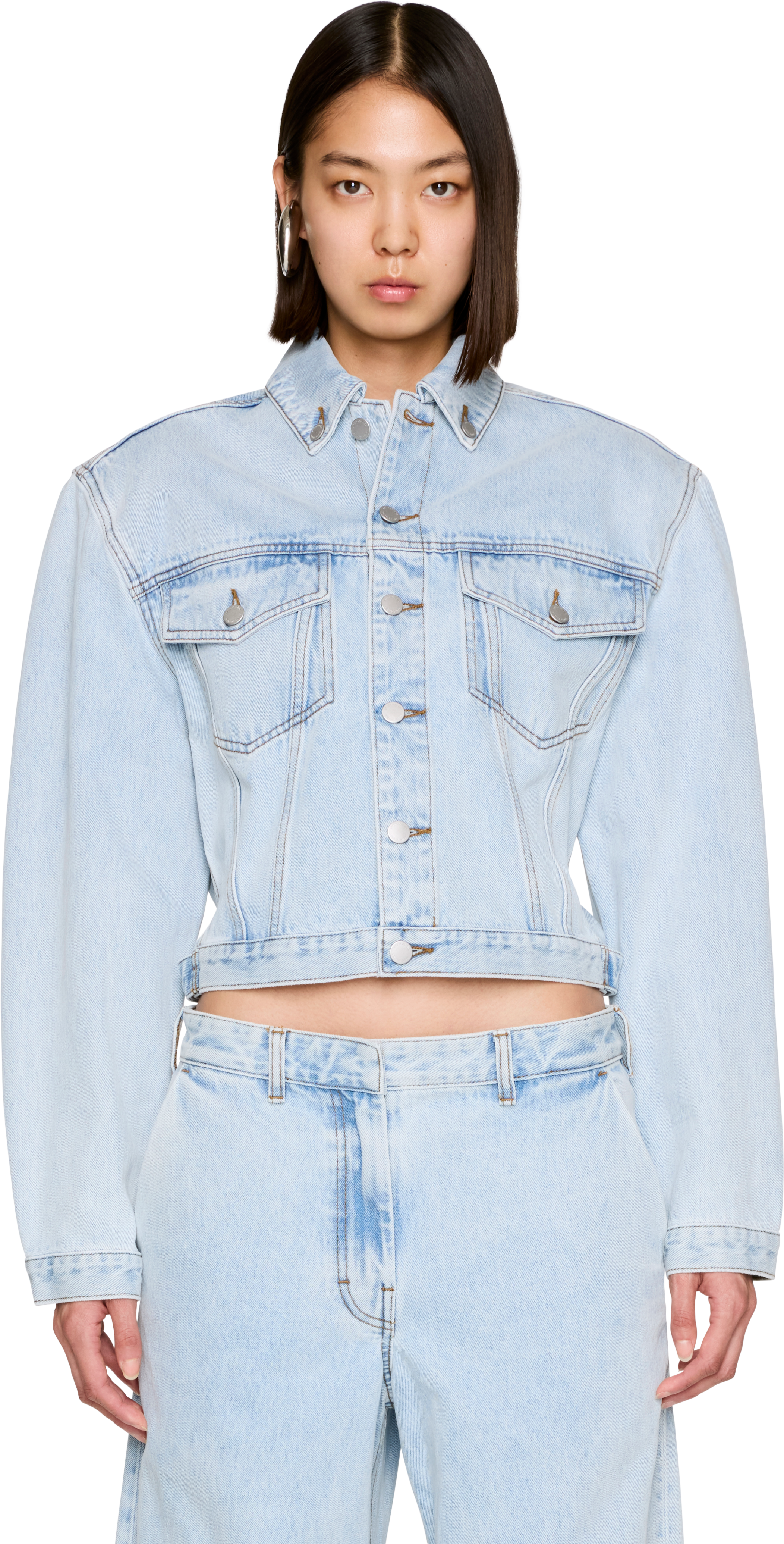 Entire Studios Shrunken Denim Jacket