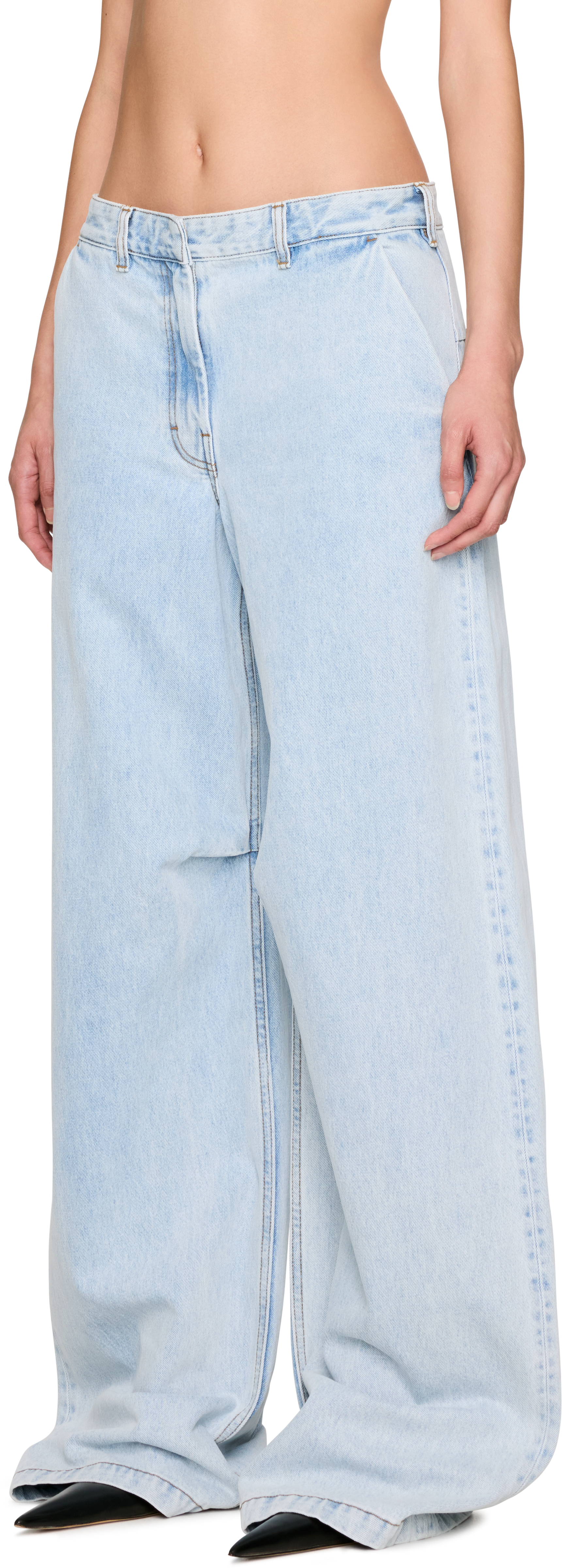 Entire Studios Dem Wide-Leg Jeans