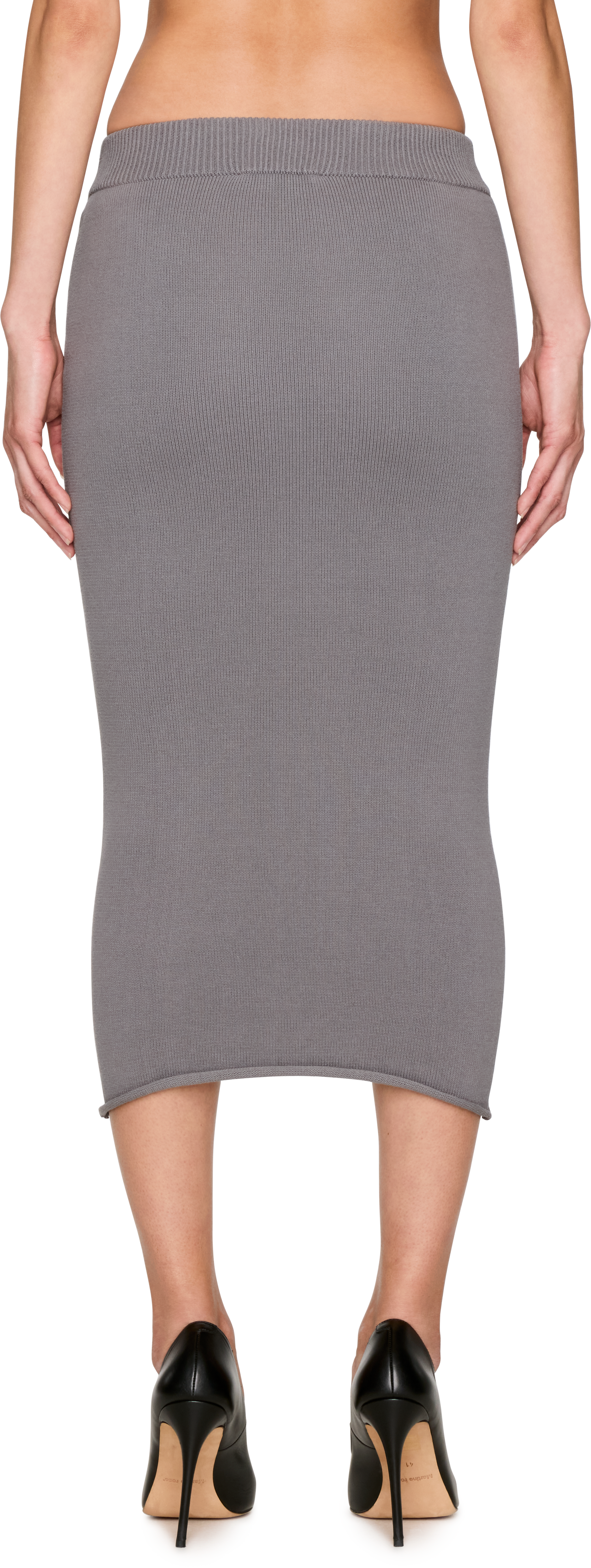 Entire Studios Raw Knit Midi Skirt