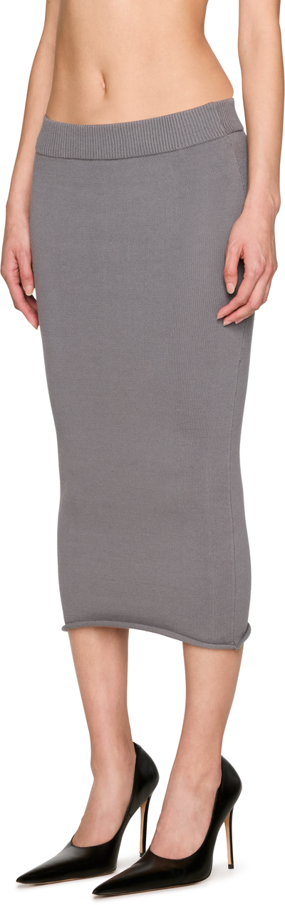 Entire Studios Raw Knit Midi Skirt
