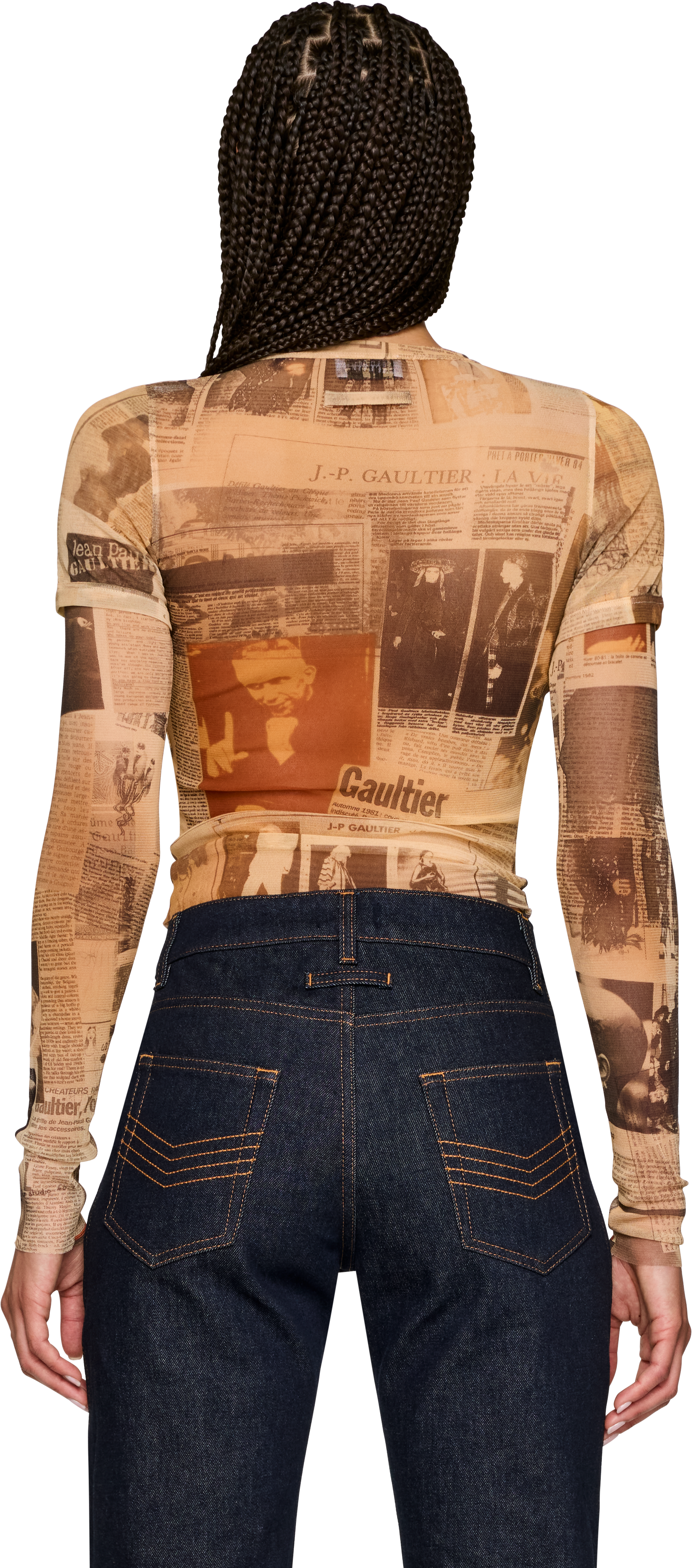 Jean Paul Gaultier 'The Journal' Double Baby T-Shirt