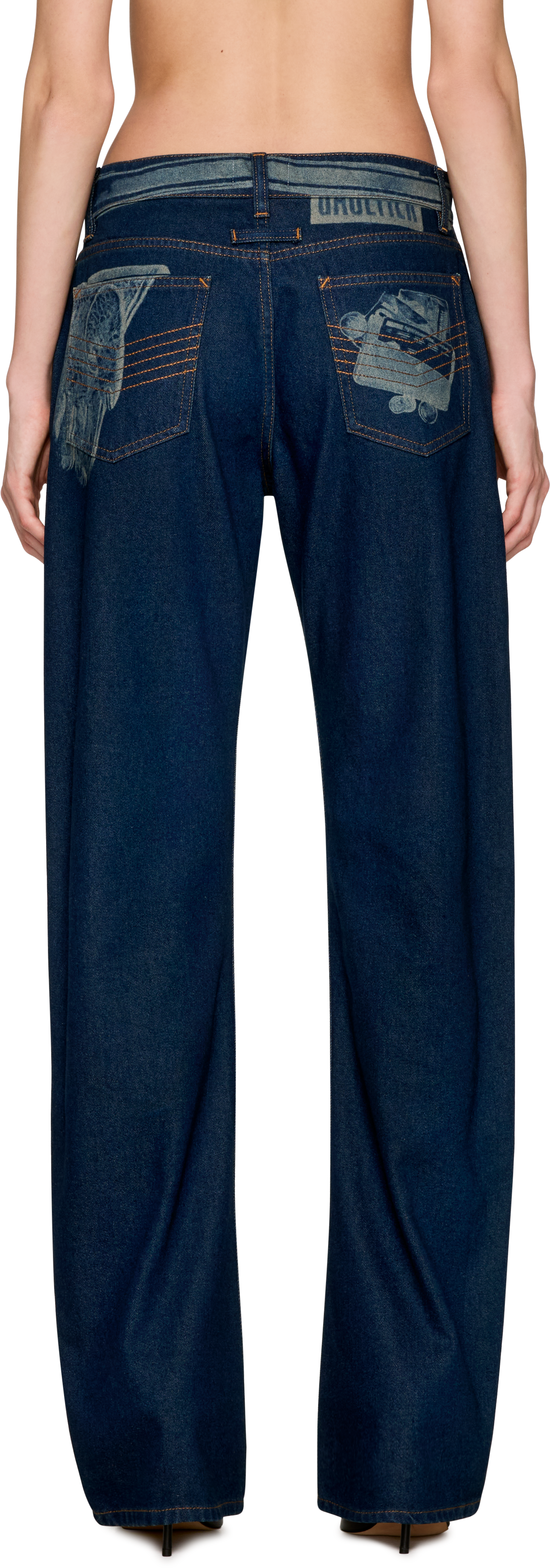 Jean Paul Gaultier Denim Trompe L’Œil Jeans