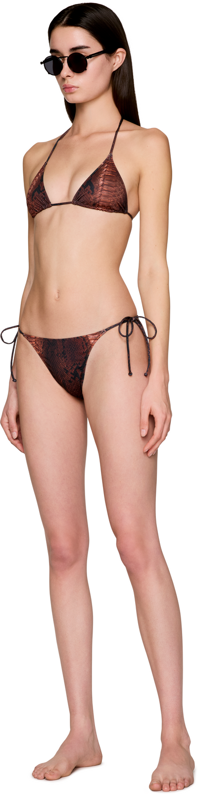 Jean Paul Gaultier Python Bikini Set