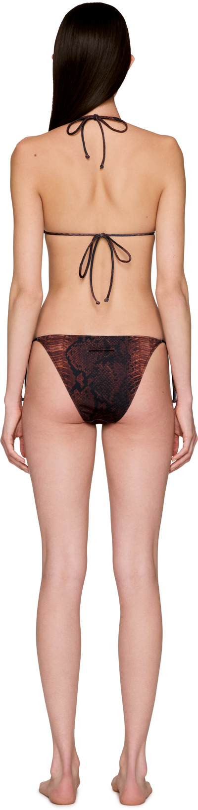Jean Paul Gaultier Python Bikini Set