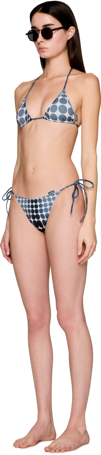 Jean Paul Gaultier Re-edition 'The Black & White Dots' Bikini Set