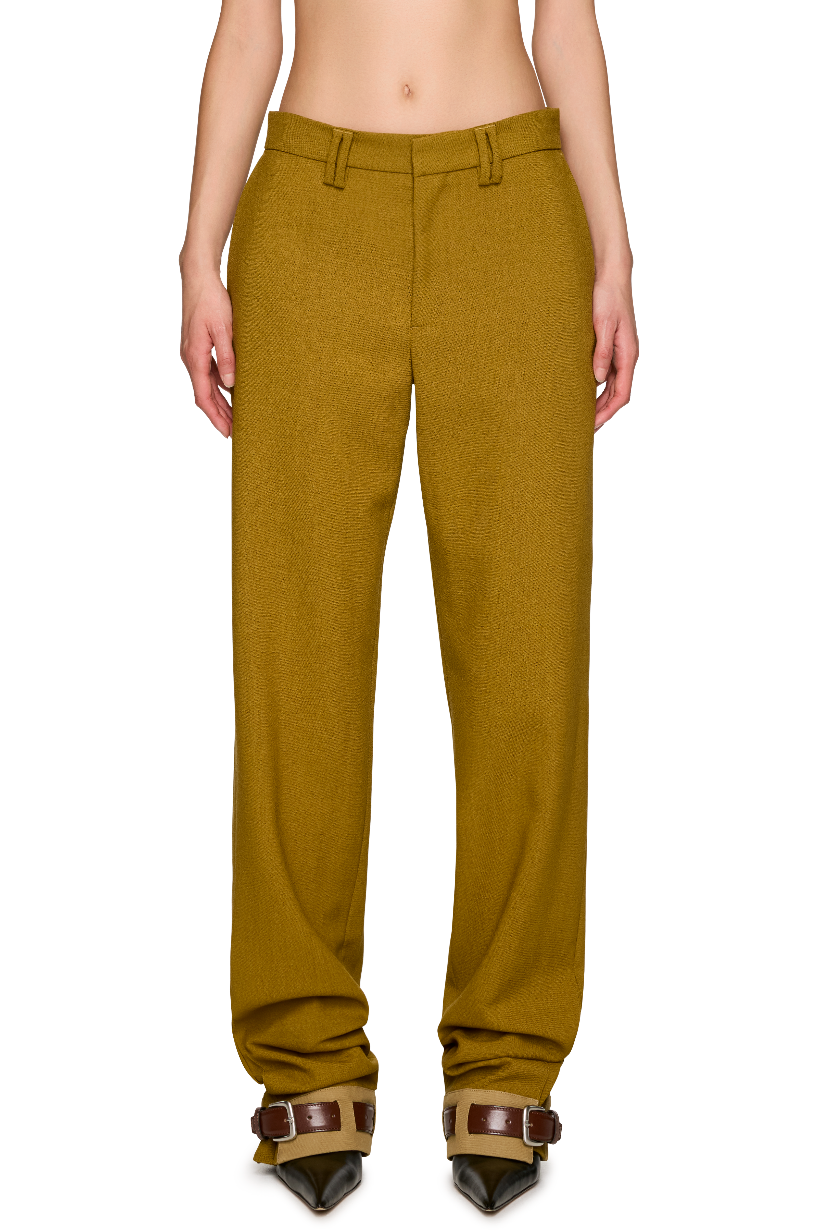 Picture of Military Belt Hem Trousers