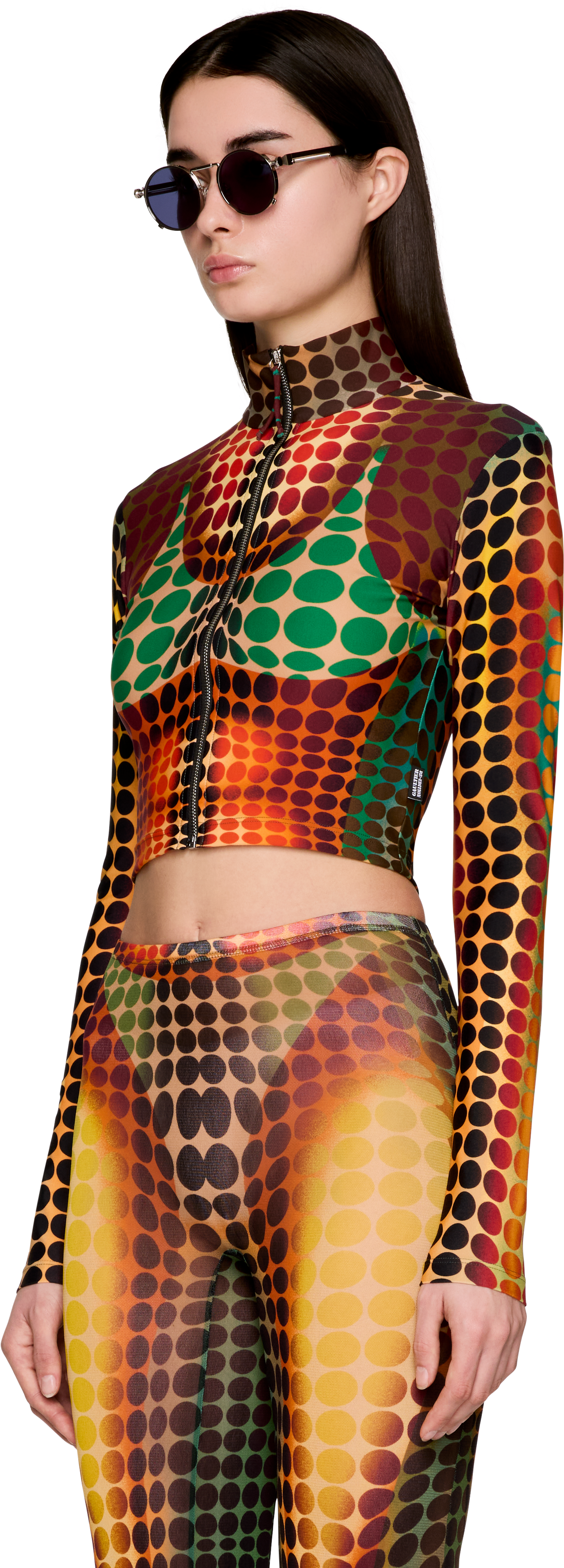 Jean Paul Gaultier Re-edition 'The Brown Dots' Top