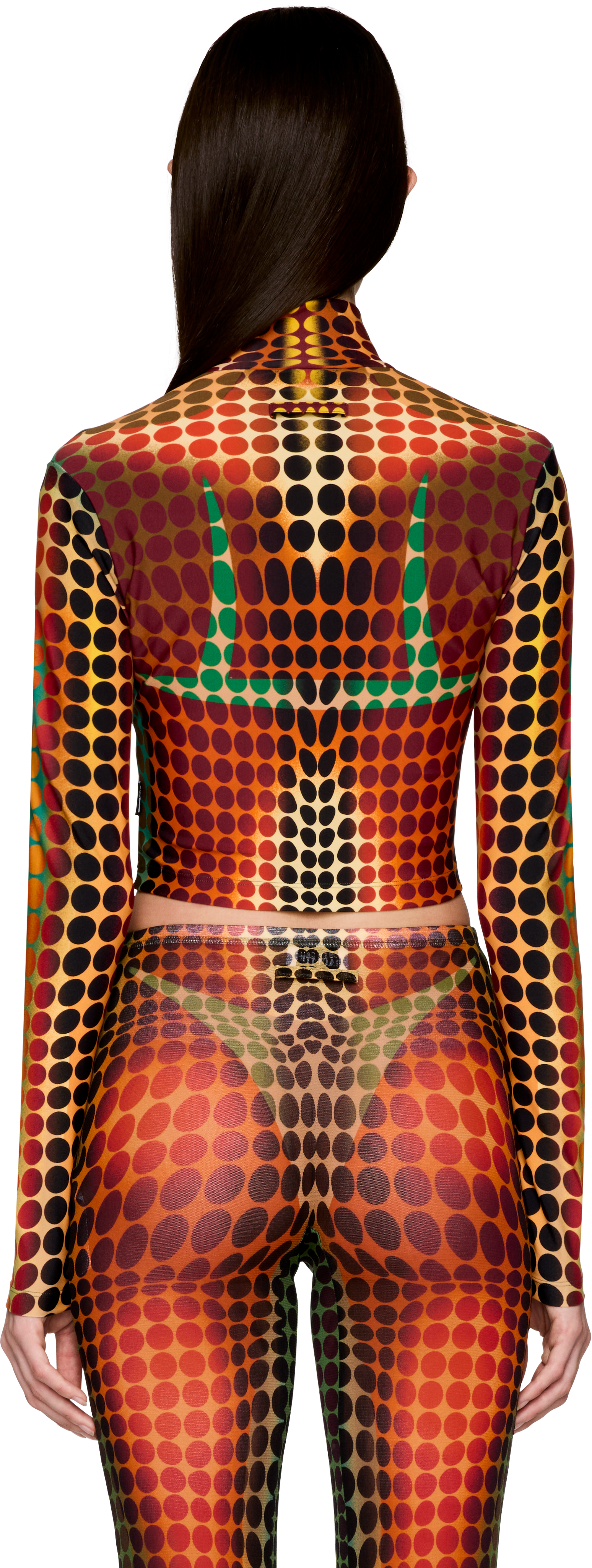 Jean Paul Gaultier Re-edition 'The Brown Dots' Top