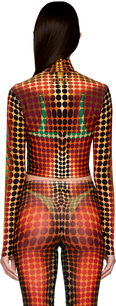 Jean Paul Gaultier Re-edition 'The Brown Dots' Top