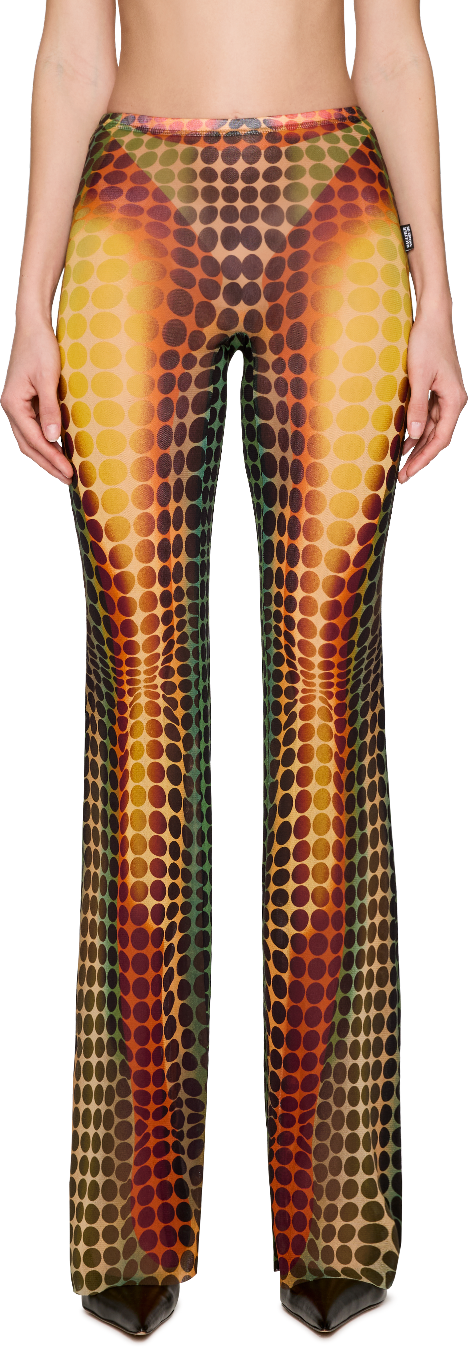 Jean Paul Gaultier Re-edition 'The Brown Dots' Pants