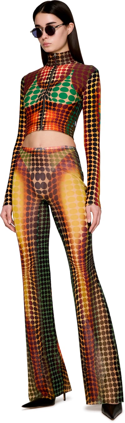 Jean Paul Gaultier Re-edition 'The Brown Dots' Pants