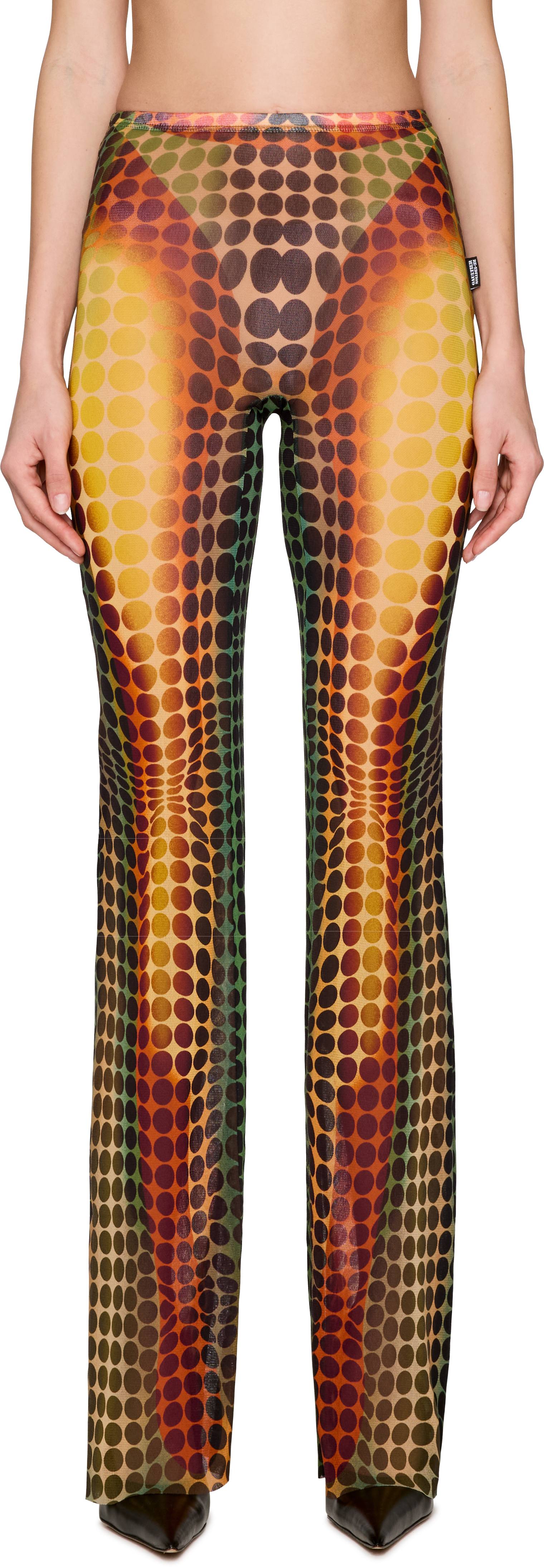 Jean Paul Gaultier Re-edition 'The Brown Dots' Pants