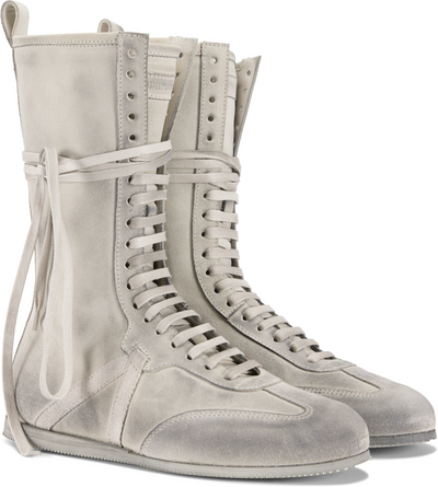 Ann Demeulemeester Fides High-Top Boxing Sneakers