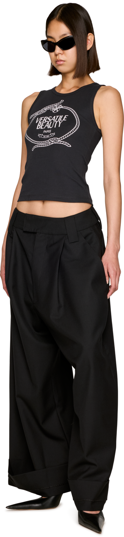 Vaquera Baby Wide-Leg Trousers