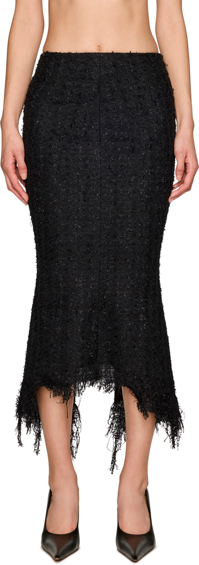 Matières Fécales Vendome Tweed Midi Skirt