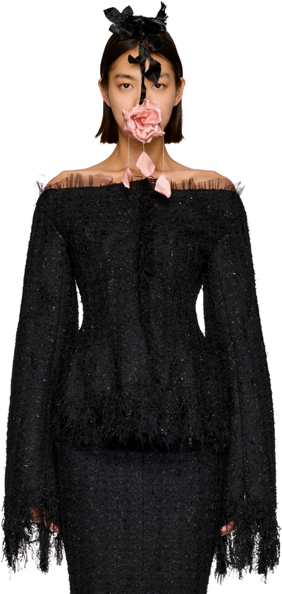 Matières Fécales Vendome Tweed Blazer