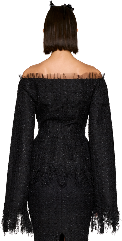 Matières Fécales Vendome Tweed Blazer