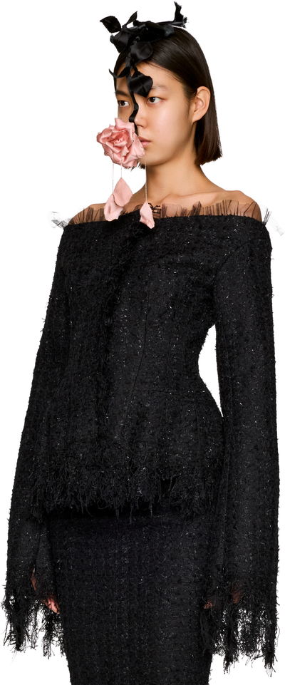 Matières Fécales Vendome Tweed Blazer