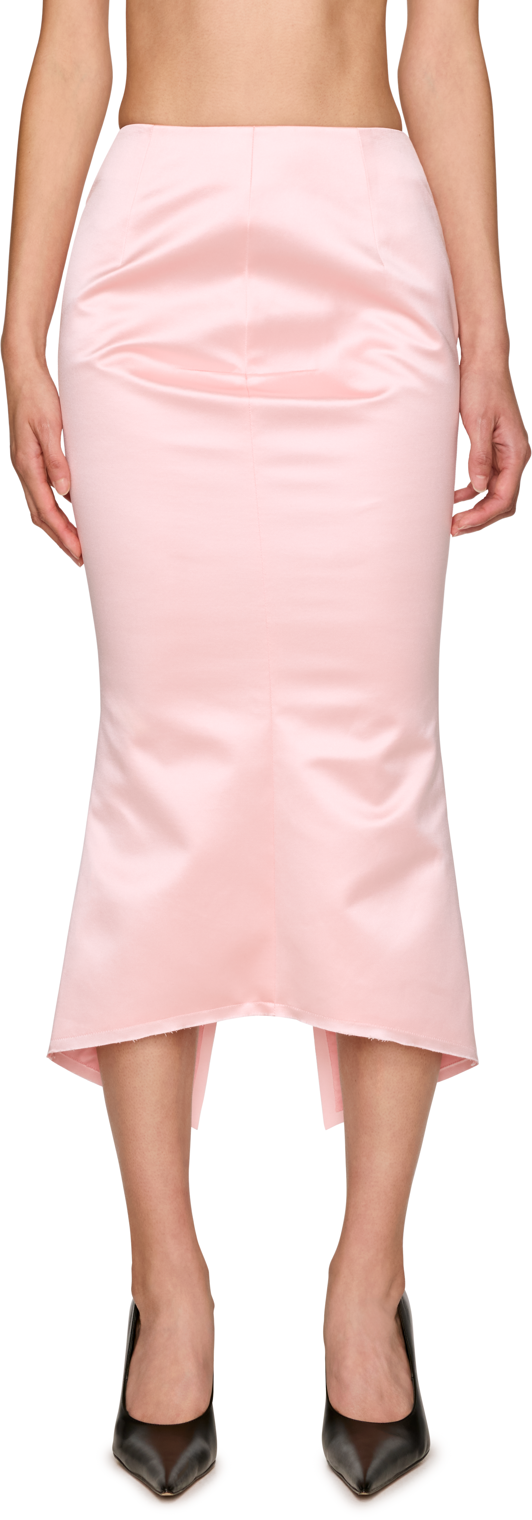 Matières Fécales Madame R. Silk Satin Mini Skirt