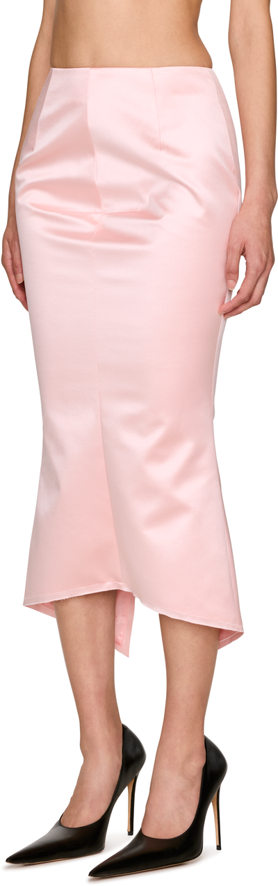 Matières Fécales Madame R. Silk Satin Mini Skirt