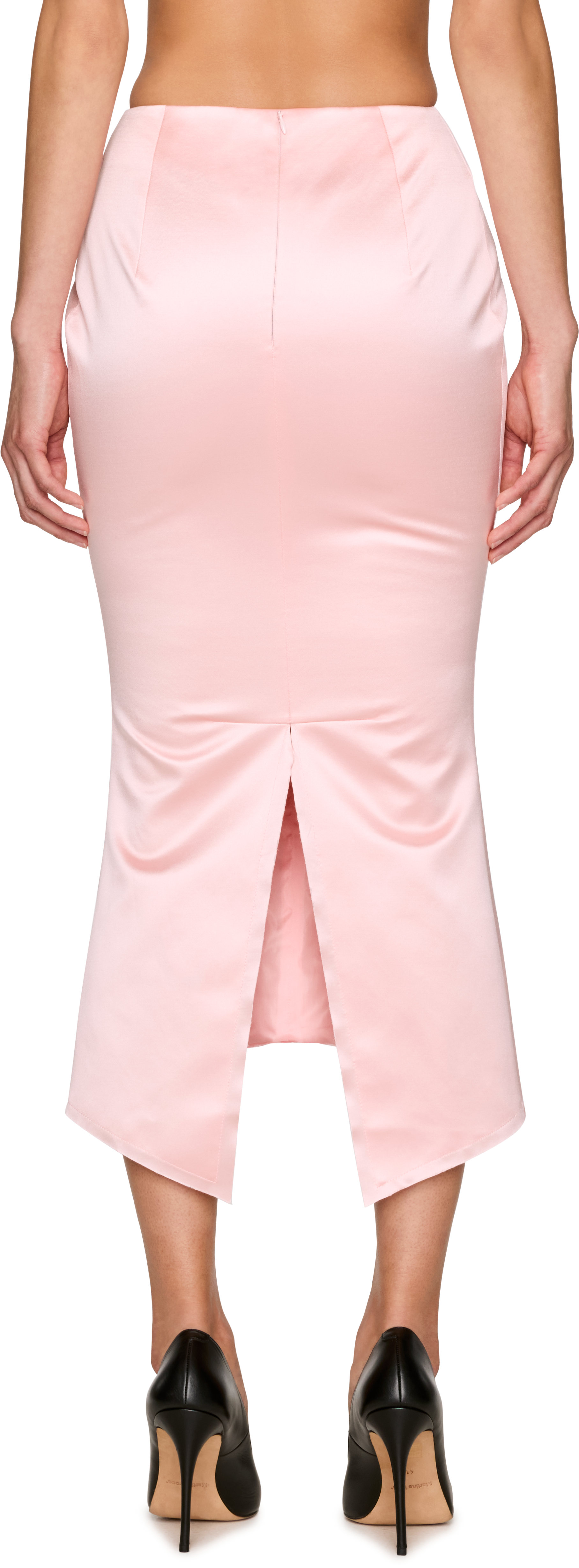 Matières Fécales Madame R. Silk Satin Mini Skirt