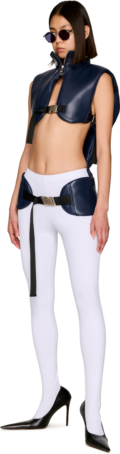 Jean Paul Gaultier Backpack Leather Vest