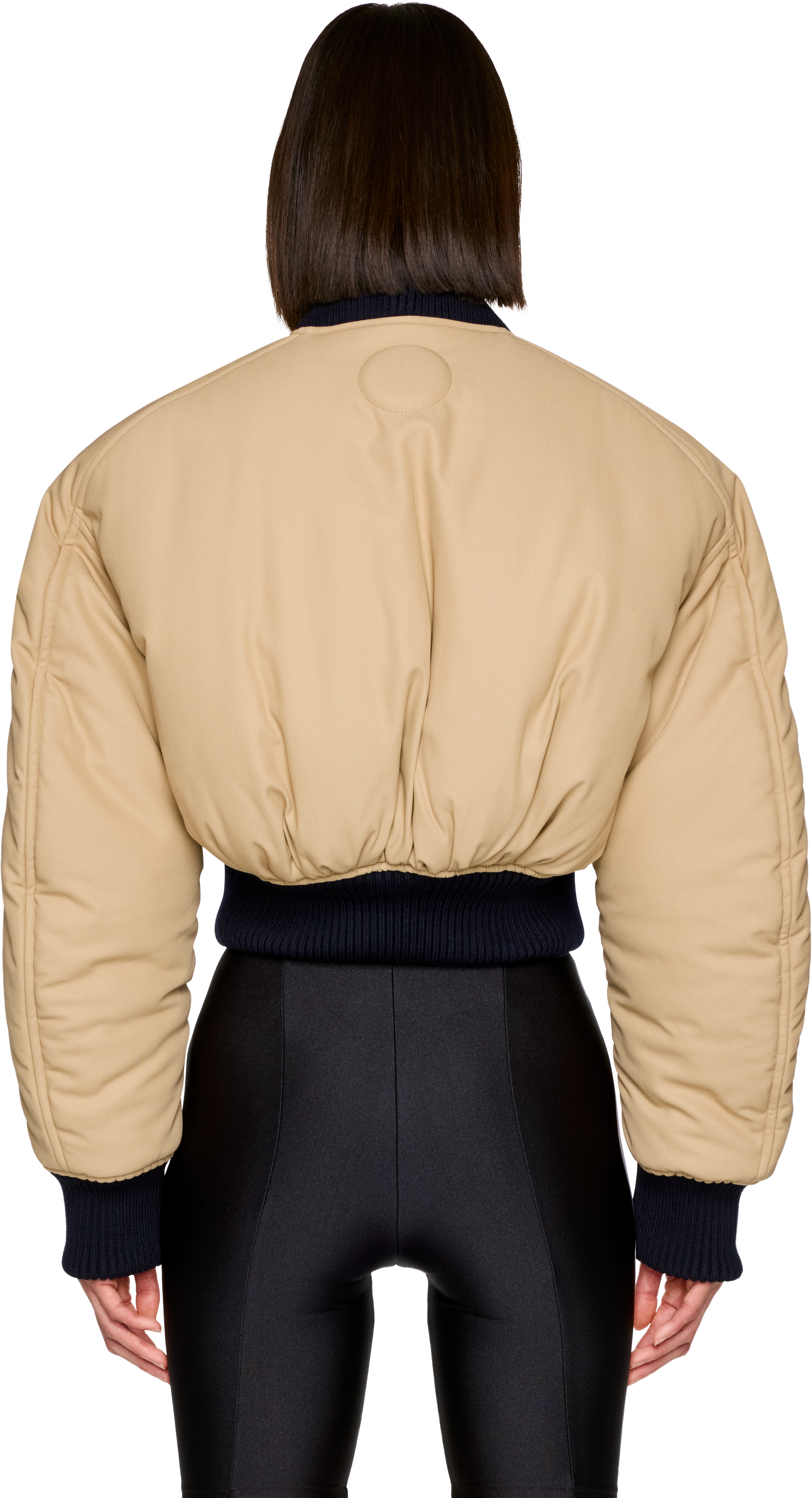 Jean Paul Gaultier Cropped Bomber Jacket
