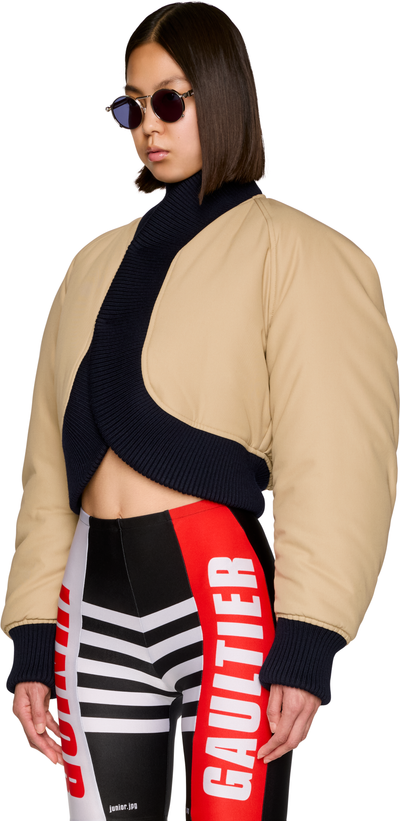 Jean Paul Gaultier Cropped Bomber Jacket