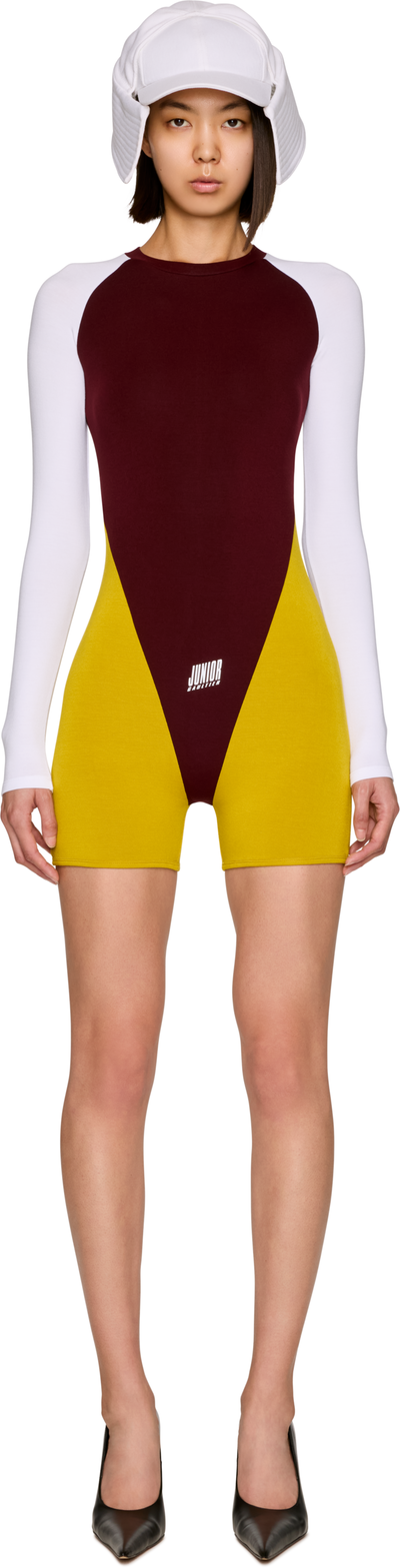 Jean Paul Gaultier Tricolor 'Junior Gaultier' Catsuit